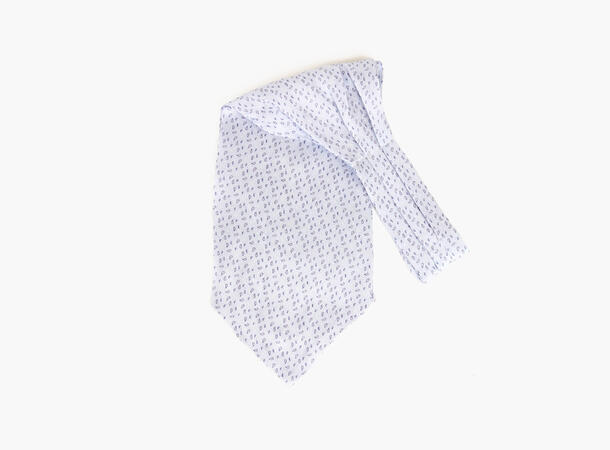 Montecristo 100% silk printed silk Ascot Lys blå 71 