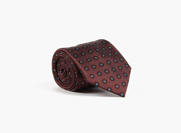 Montecristo woven tie 7,6 cm Burgund 49 