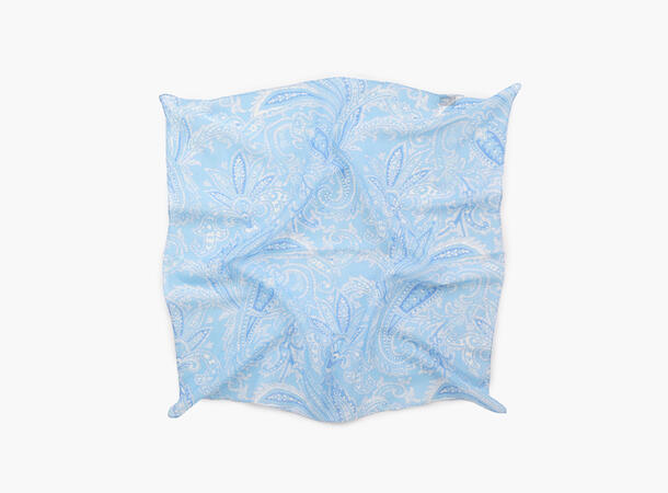 NOHR Axel Skjerf Silke Bomull 53 x 53 cm Lys blå 71 