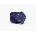 NOHR Casper Silk Tie 7,6 cm Marine blå 79