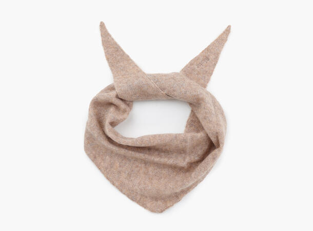 NOHR Gabriella Wool Mohair Triangle 15 Beige 