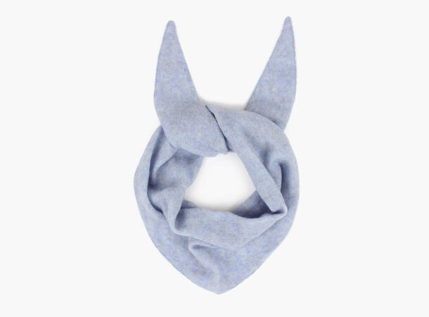 NOHR Gabriella Wool Mohair Triangle Lys blå 71 