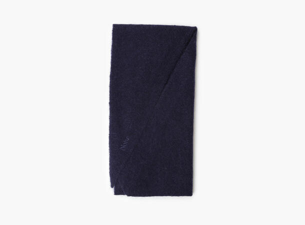 NOHR Gabriella Wool Mohair Triangle Marine blå 79 
