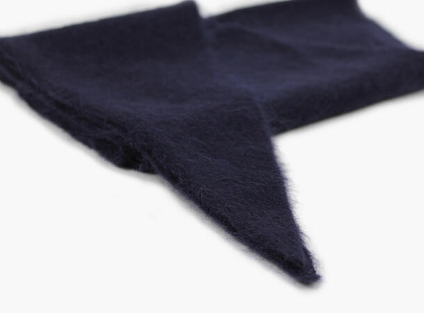 NOHR Gabriella Wool Mohair Triangle Marine blå 79 