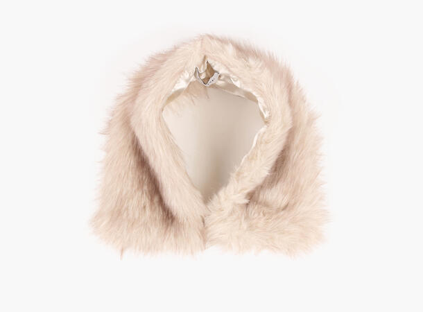 NOHR Karen Krage i Fuskepels Beige 15 