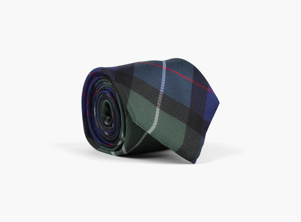 NOHR Knut Silk Tie 7,6 cm Marine blå 79 