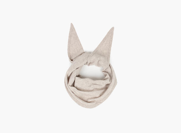 NOHR Lara Solid Wool Cashmere Triangle Sand 13 