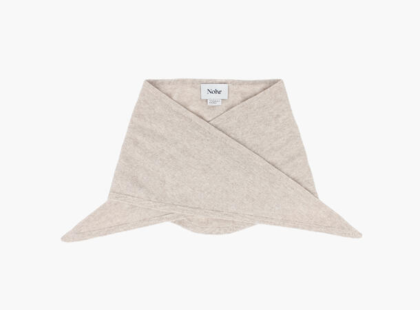 NOHR Lara Solid Wool Cashmere Triangle Sand 13 
