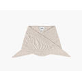 NOHR Lara Solid Wool Cashmere Triangle Sand 13