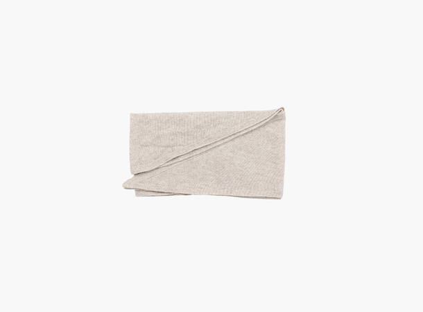 NOHR Lara Solid Wool Cashmere Triangle Sand 13 
