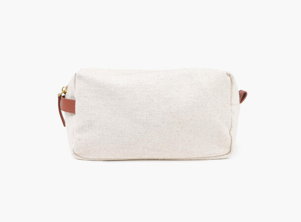 NOHR Luca Canvas Toalettmappe Offwhite 11 
