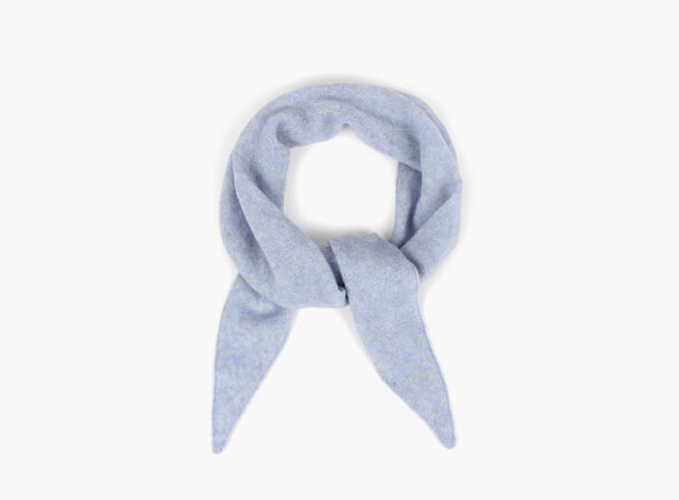 NOHR Mohair Triangel Skjerf Lys blå 71 