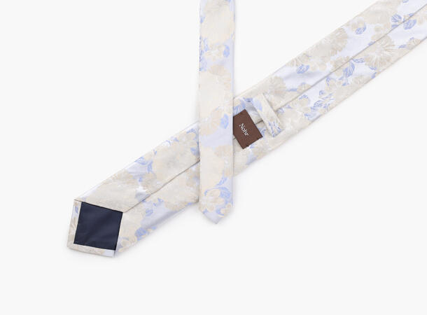 NOHR Sammy Silk Tie 7,6 cm Lys blå 71 