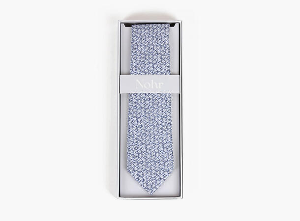 NOHR Silkeslips Jack Lyseblå Blomster 71 Light blue 