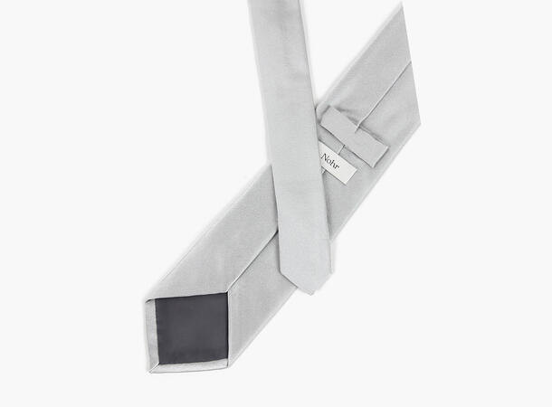 NOHR Silkeslips Tony Ensfarget Grå 05 Grey 
