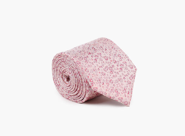 NOHR Sindre Silk Tie 7,6 cm Lys Rosa 51 