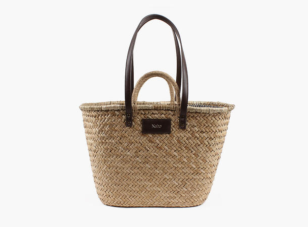 NOHR Thale Stor Veske i Sjøgress Beige 15 