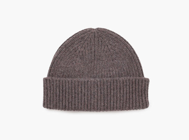 NOHR Thomas Wool Cashmere Beanie Lys brun 18 