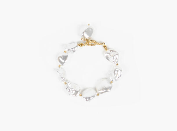 Nohr Daria Armbånd med Charms Lys grå 03 