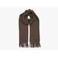 MANZINI Classic Scarf 19 Dk brown
