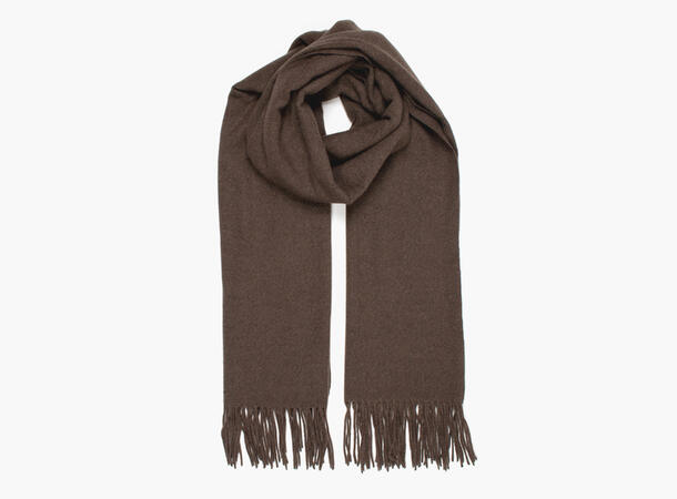 MANZINI Classic Scarf 19 Dk brown 
