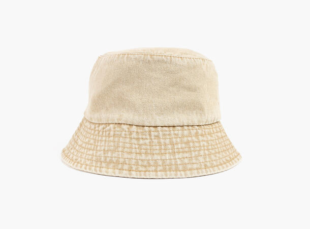 MANZINI Denim Bøttehatt Beige 15 