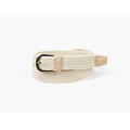 MANZINI Ensfarget Strikkbelte 15 Beige