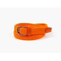 MANZINI Ensfarget Strikkbelte 34 Orange