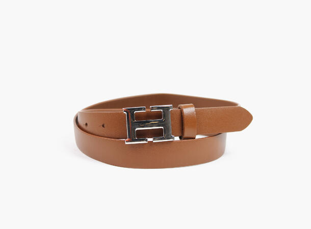 MANZINI H-Belte i Skinn 19 Brown 