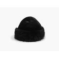 MANZINI Imitert Pels Hatt Sort 09