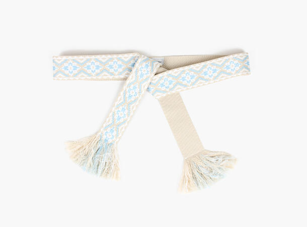 MANZINI Knytebelte med Frynser 15 Beige 