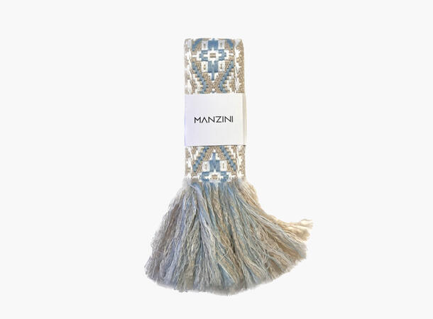 MANZINI Knytebelte med Frynser 15 Beige 