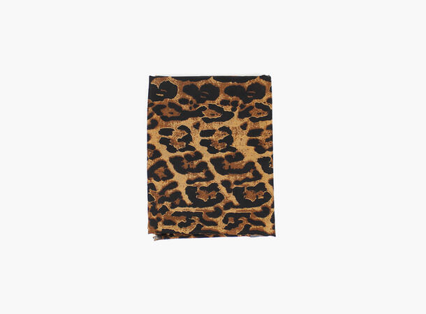 MANZINI Leopard Scarf 19 Brown 