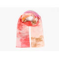 MANZINI Skjerf i Duse Toner Rosa 55