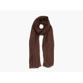 MANZINI Solid Viscose Scarf 19 Dk brown