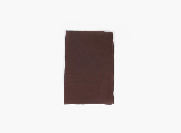 MANZINI Solid Viscose Scarf 19 Dk brown 