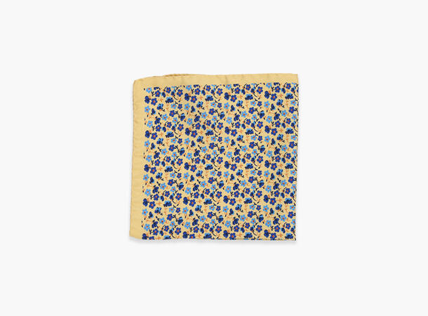MONTECRISTO 100% silk panama handky 29 Dk yellow 