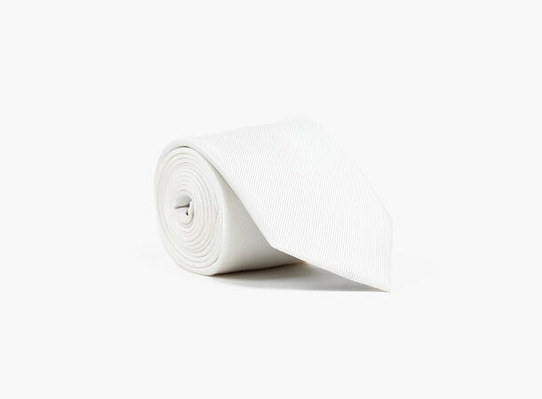 MONTECRISTO Skara Vevd Silkeslips 01 White 