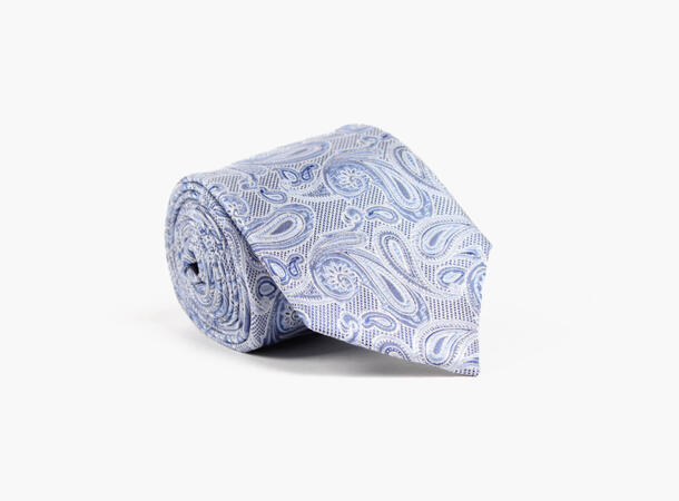 Montecristo woven tie 7,6 cm Blå 75 