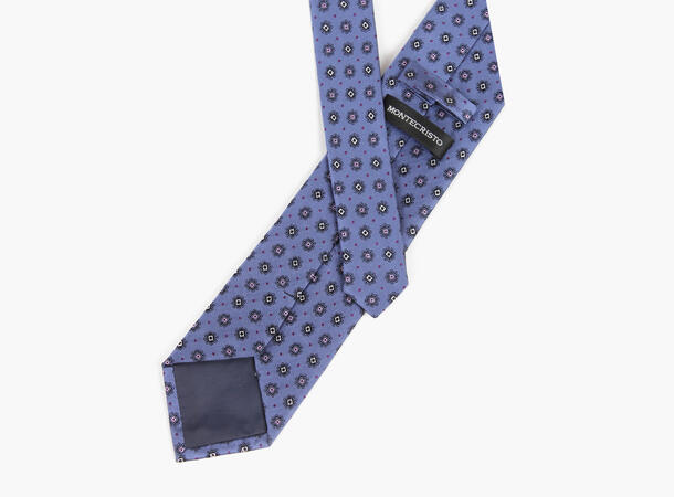 Montecristo woven tie 7,6 cm Blå 75 