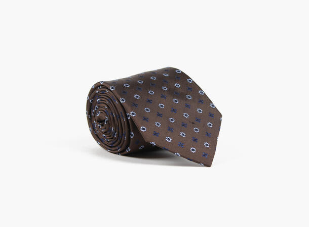 Montecristo woven tie 7,6 cm Brun 19 
