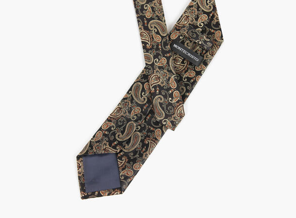 Montecristo woven tie 7,6 cm Camel 17 