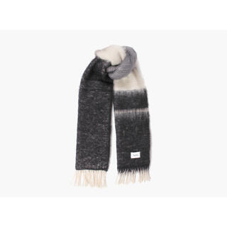 NOHR Camilla Fluffy Mohair Scarf 09 Black