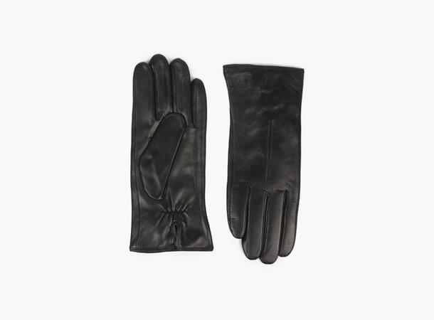 NOHR Celine Leather Gloves Sort 09 6,5 