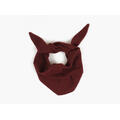 NOHR Gabriella Wool Mohair Triangle 49 Burgundy