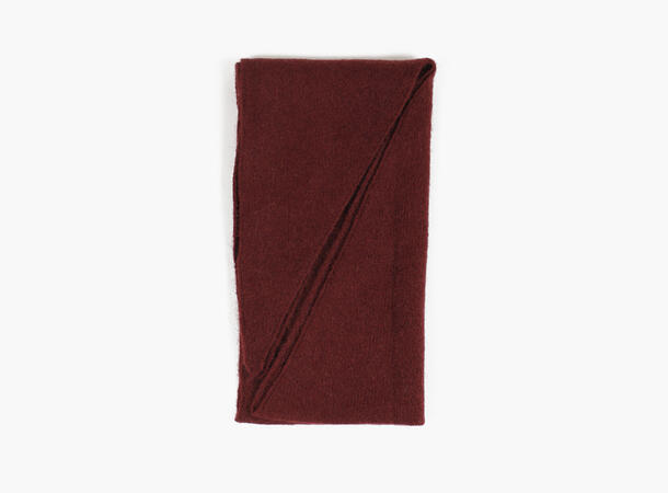 NOHR Gabriella Wool Mohair Triangle 49 Burgundy 