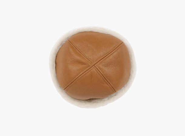 NOHR Ina Leather Shearling Harka Camel 17 S/M 