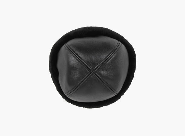 NOHR Ina Leather Shearling Harka Sort 09 XS/S 