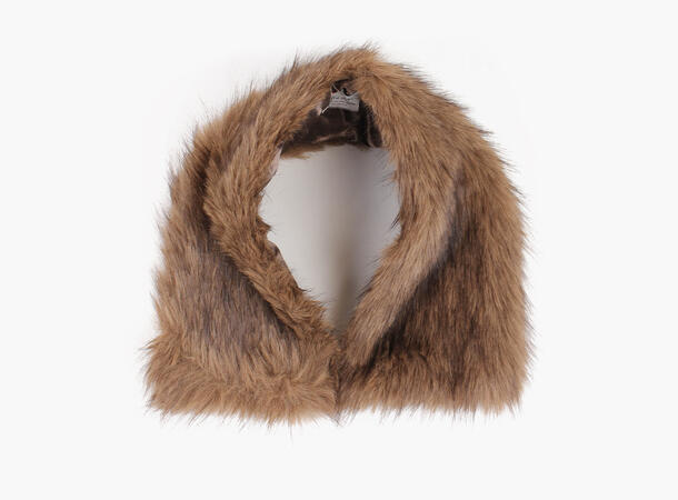 NOHR Karen Krage i Fuskepels Brun 19 