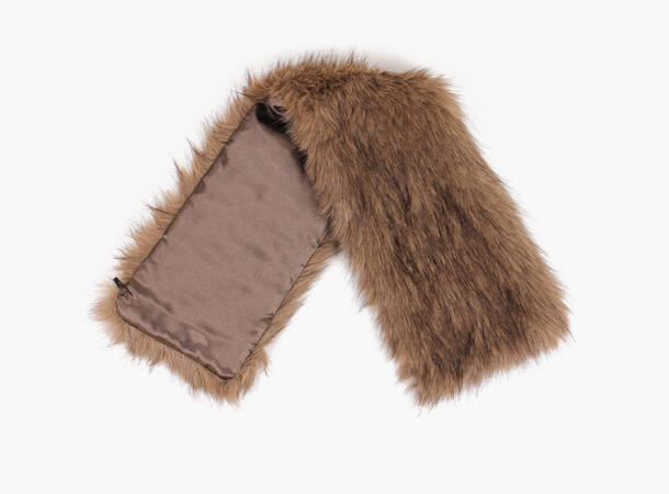 NOHR Karen Krage i Fuskepels Brun 19 